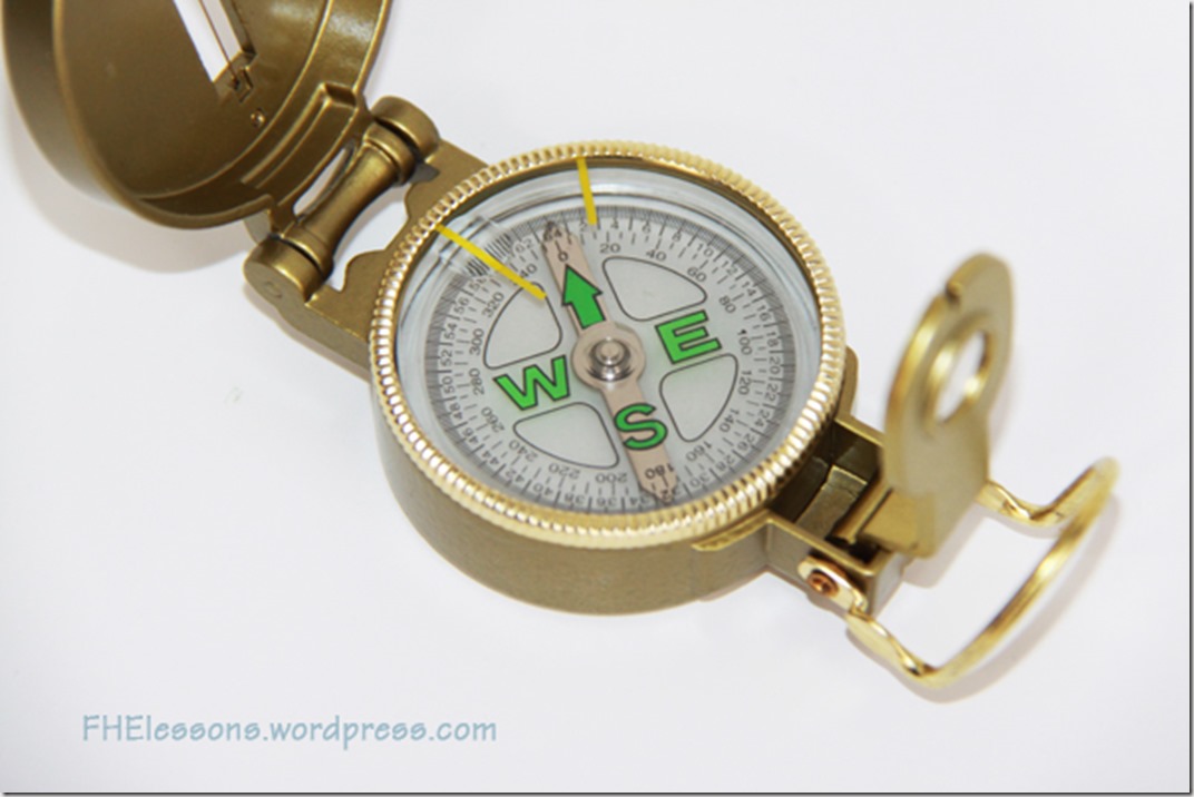 give a compass as a baptism gift