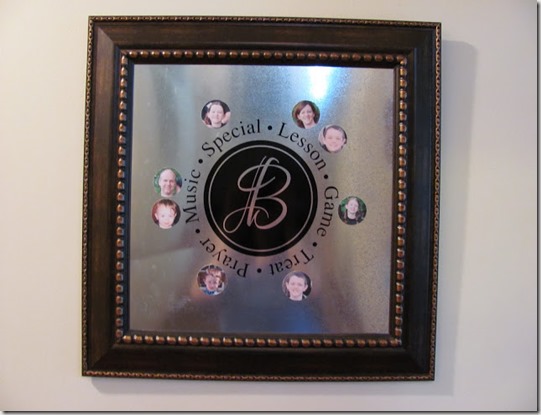 Magnetic Monogram FHE Chart from DecorAllure